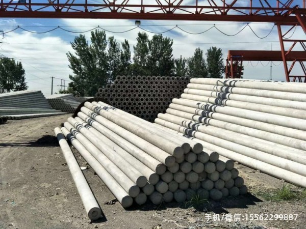 白沙190*10米非预应力水泥电线杆