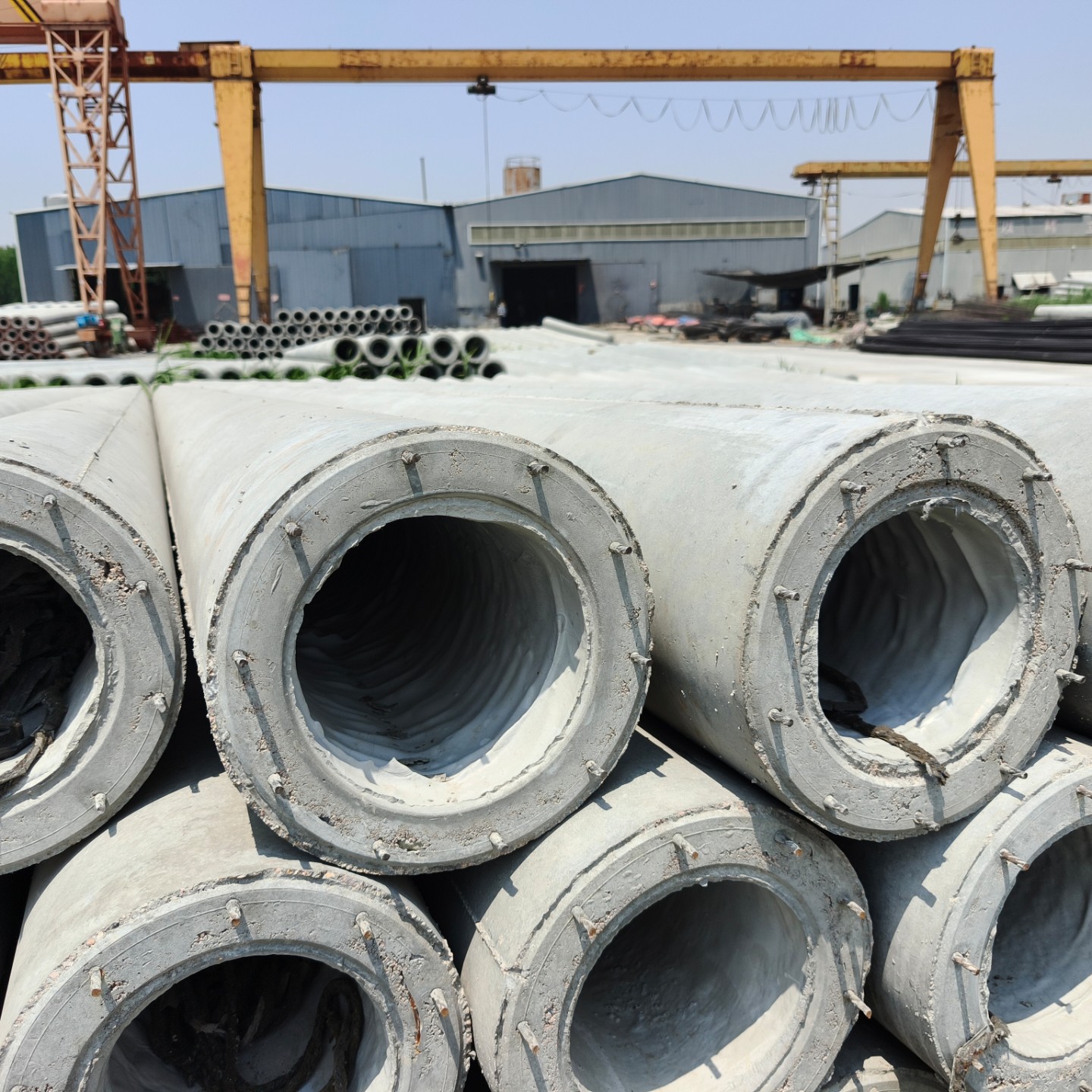 白沙150×10米预应力水泥电线杆