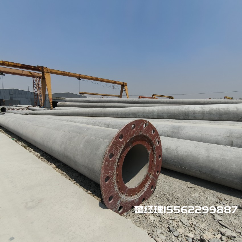 白沙12米无拉线电杆